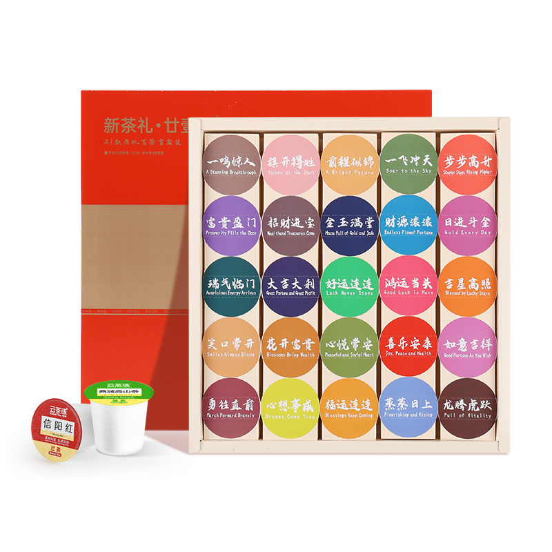 云茶珠商务礼盒21款茗茶轻奢体验套装茶具商务尊享套装