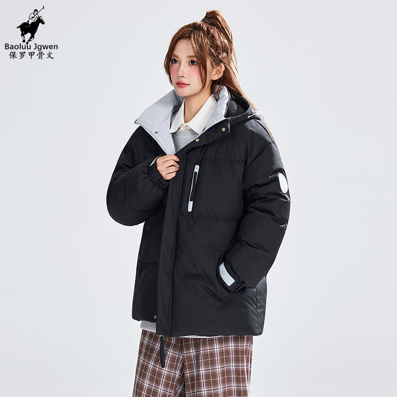 Baoluu Jgwen/保罗甲骨文保暖情侣宽松韩版男士冬季男女同款