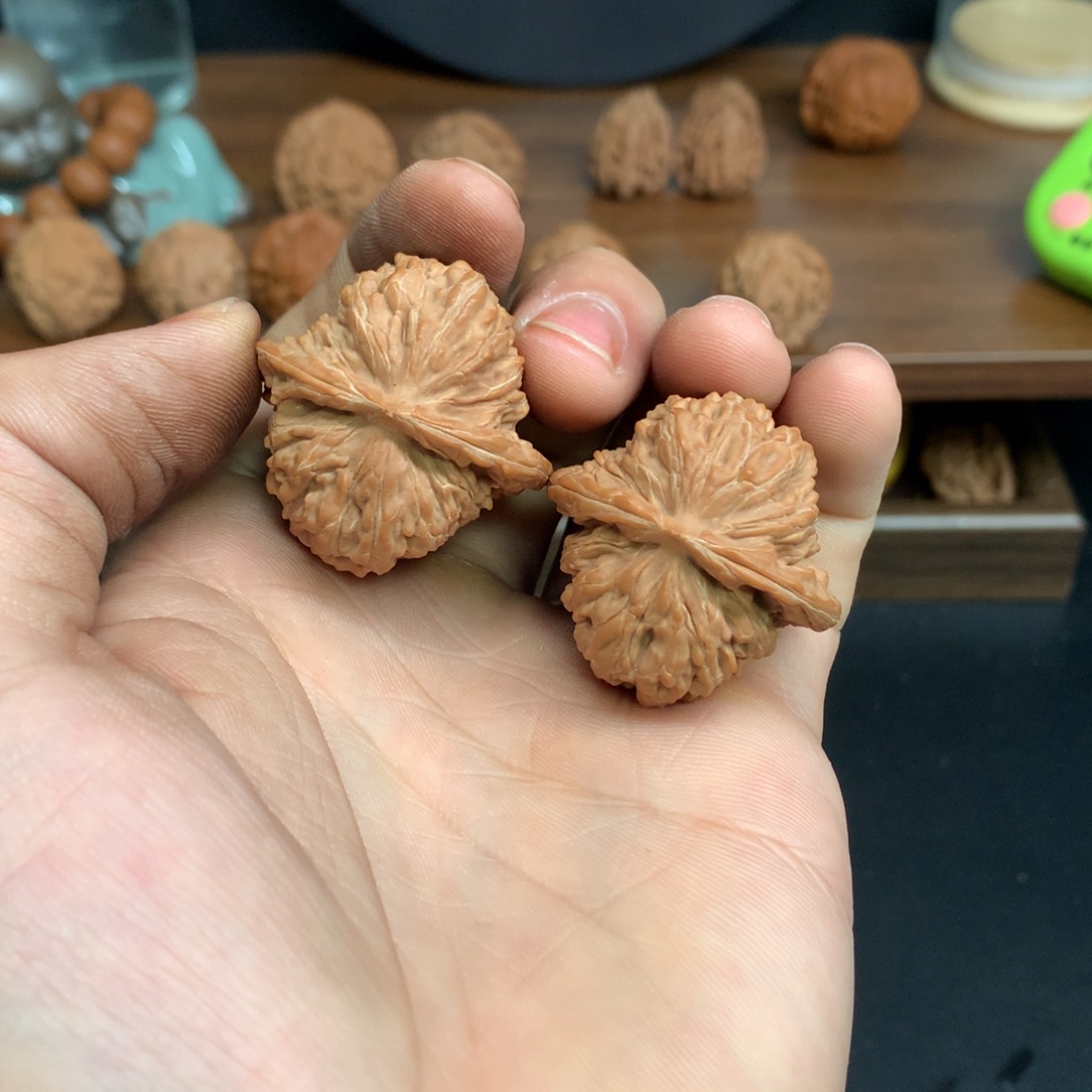 把件文玩核桃36四座楼