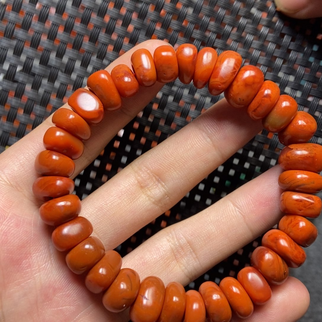 南红玛瑙未镶嵌手串