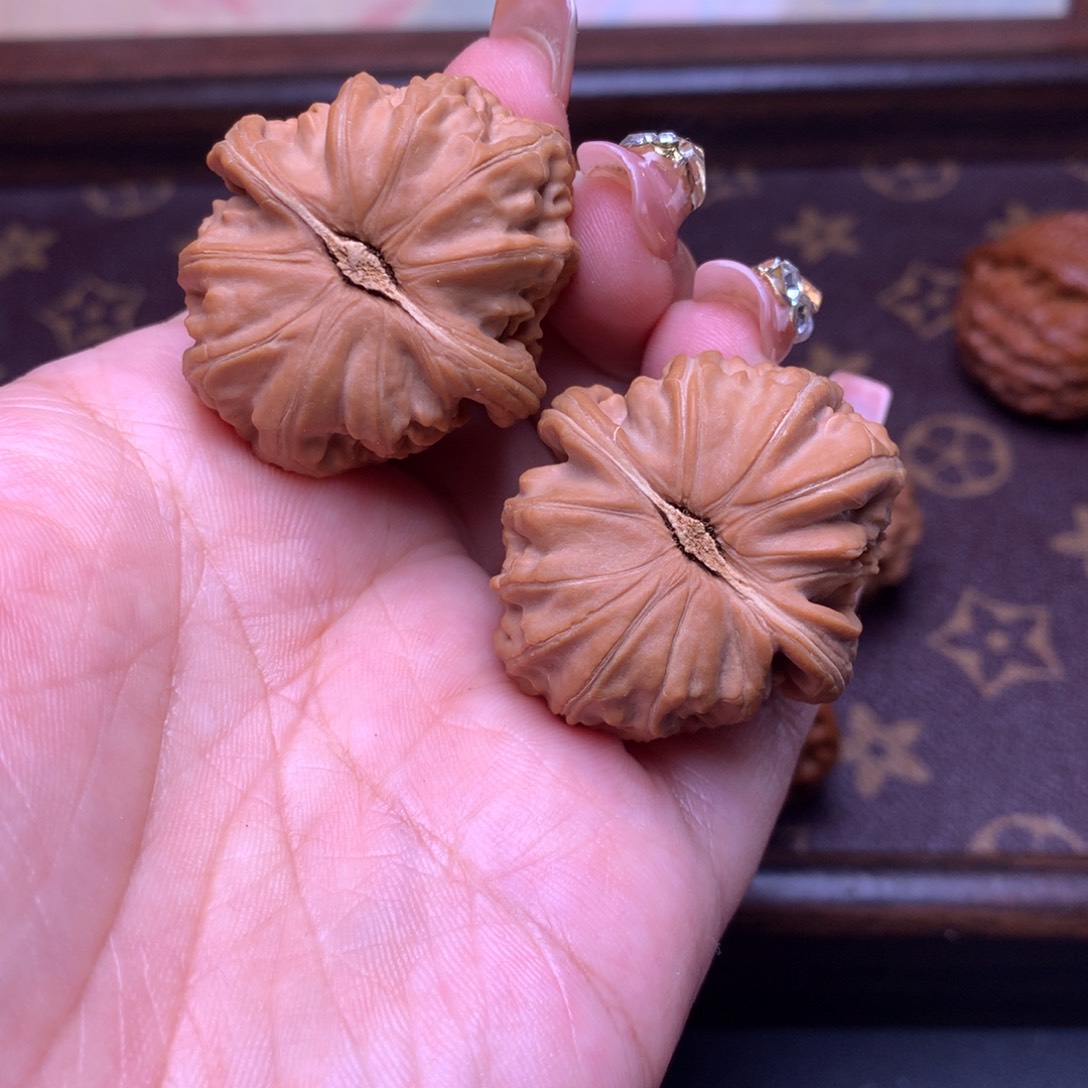 把件文玩核桃35白狮子