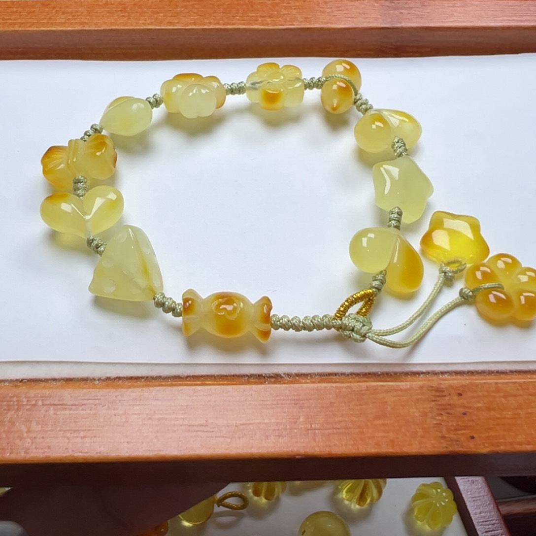 未镶嵌吊坠(不含链)琥珀