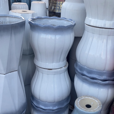 低腰花口渐变灰南瓜特大40/40