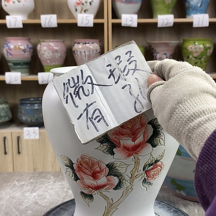 缸13xc景德镇陶瓷花盆