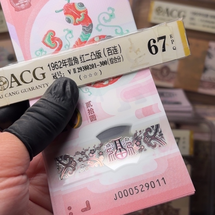 蛇标十 十连号 000529011