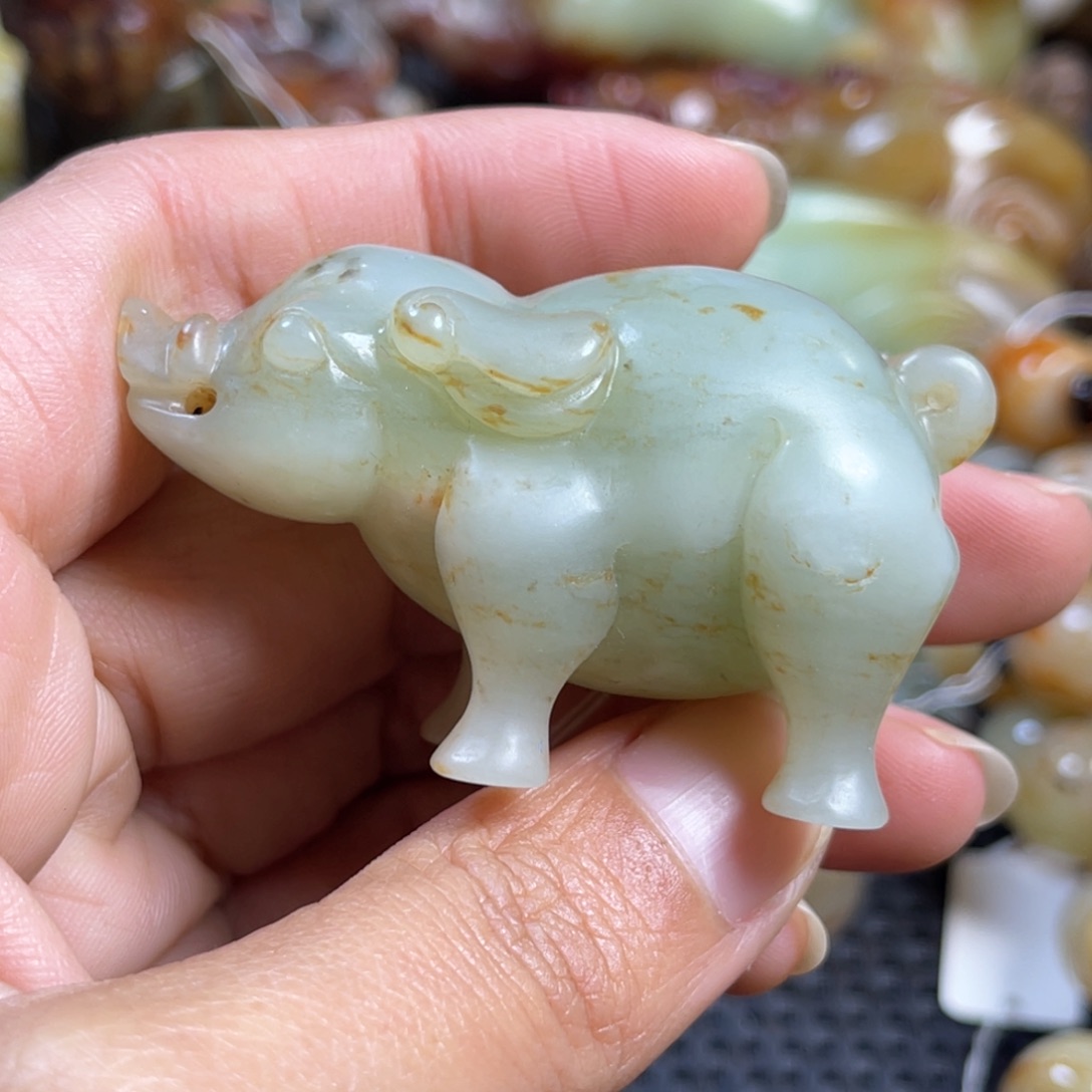 和田玉挂件未镶嵌