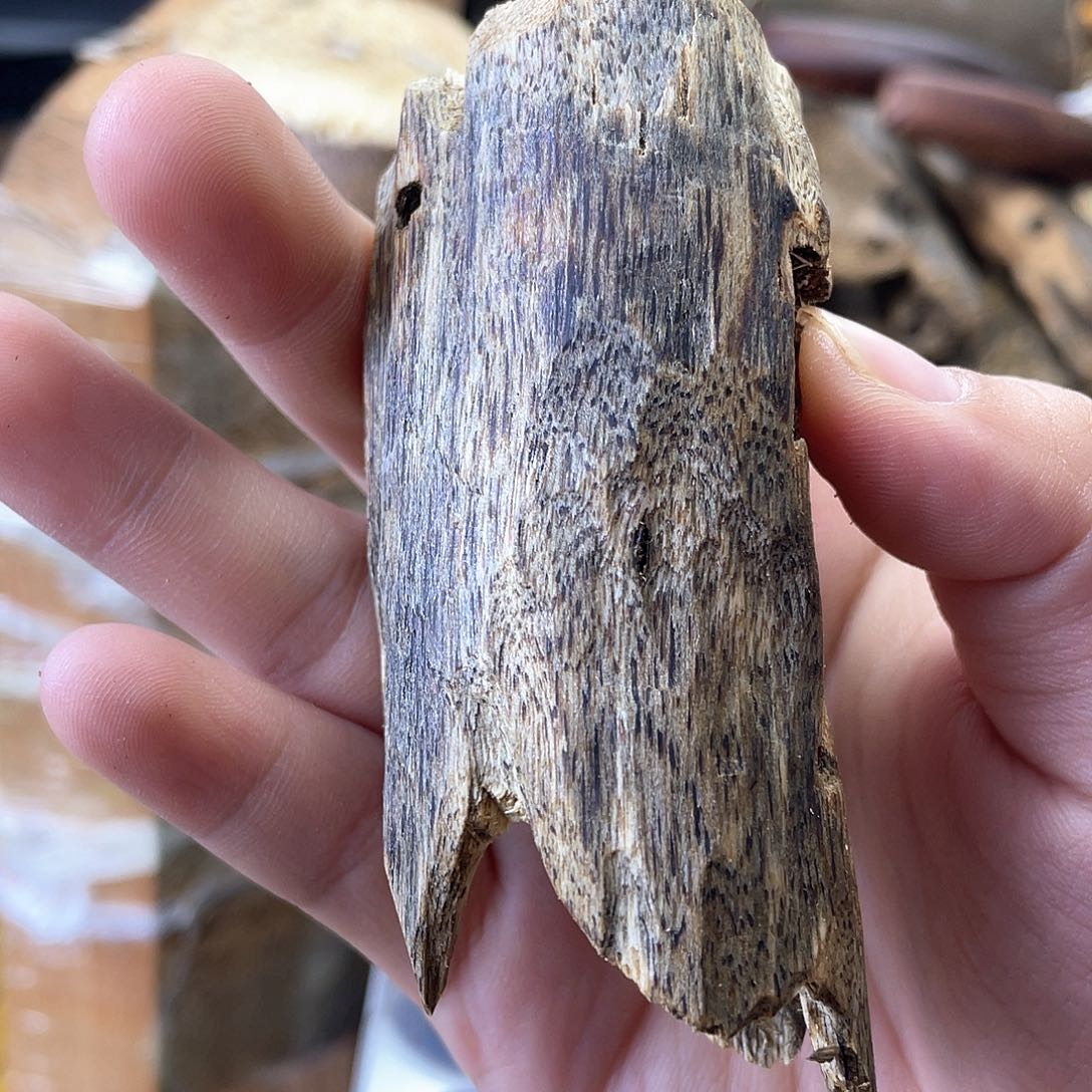 木绿奇楠原材料虫漏28克