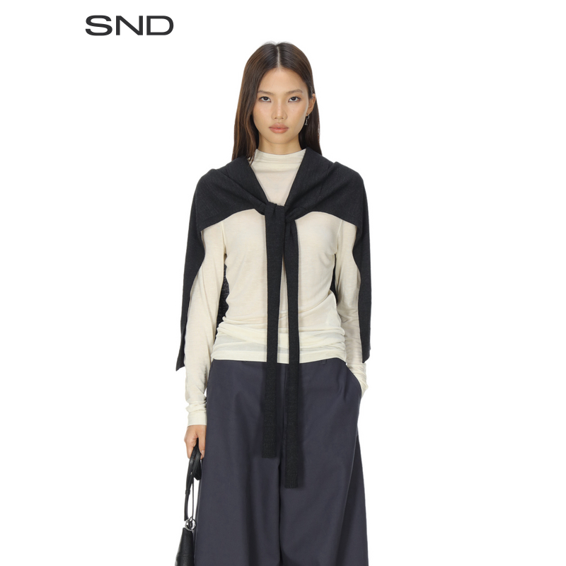 【LMR 设计师品牌】 SND AW25 错视效果围巾