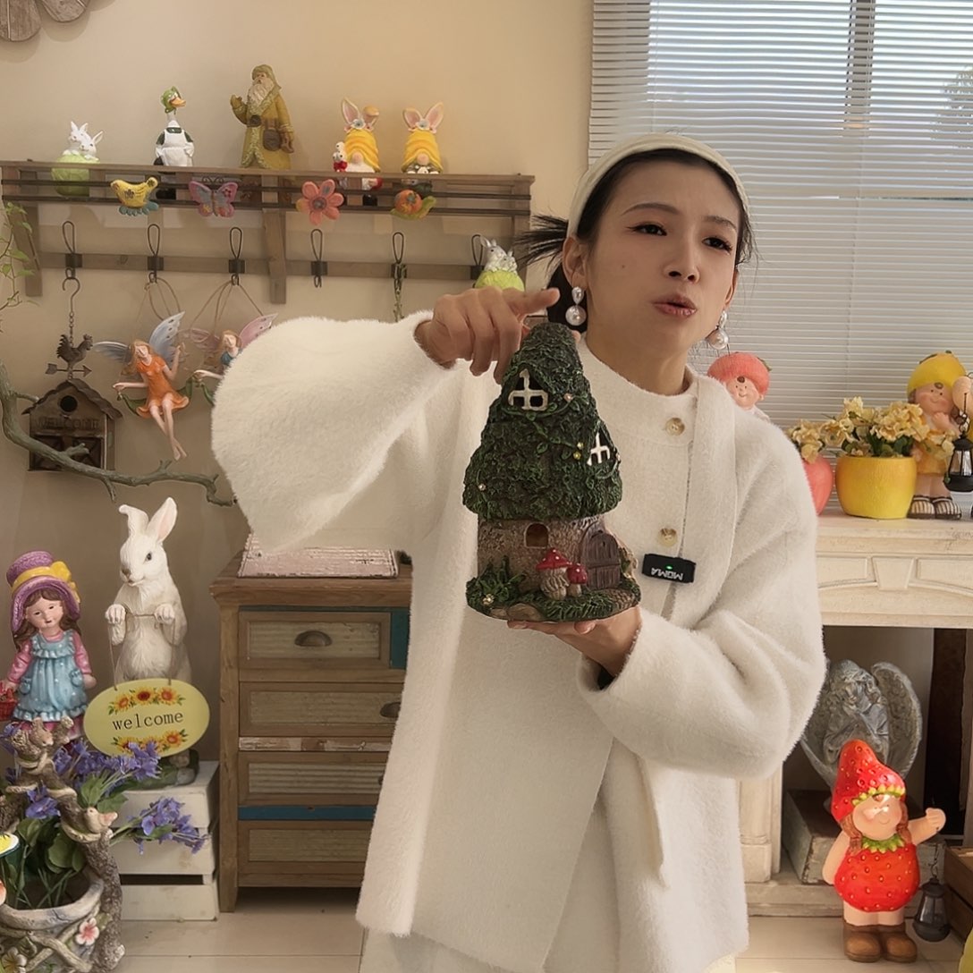 花园摆件红红火火