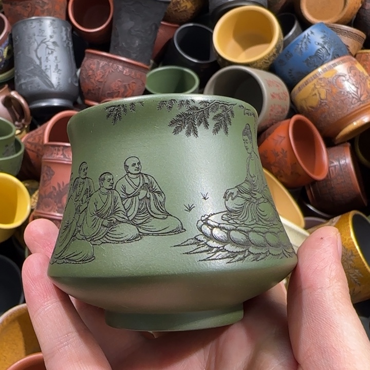 茶杯紫砂全手工紫砂