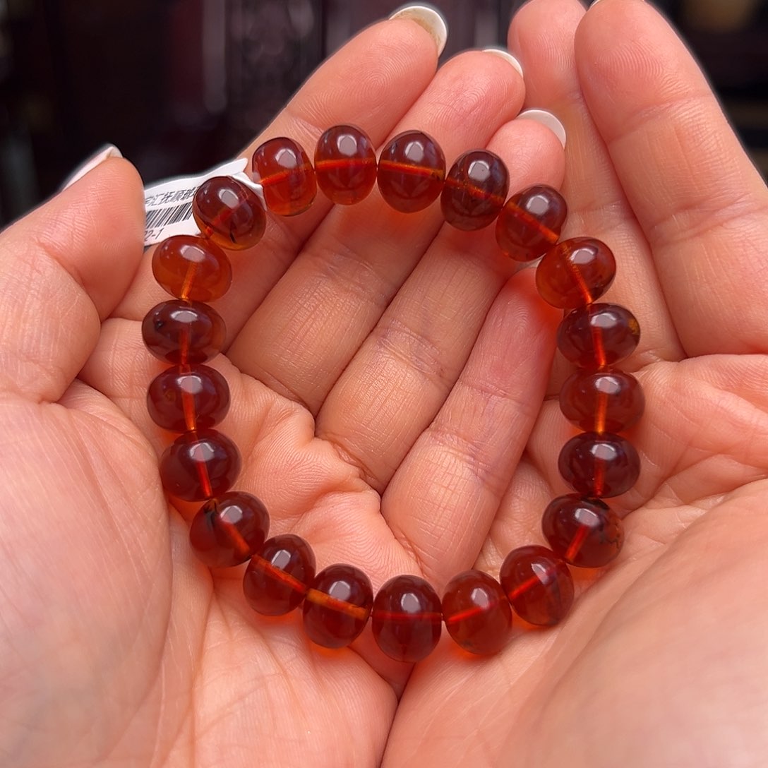 琥珀裸石未镶嵌抚顺琥珀20222-1。11m m