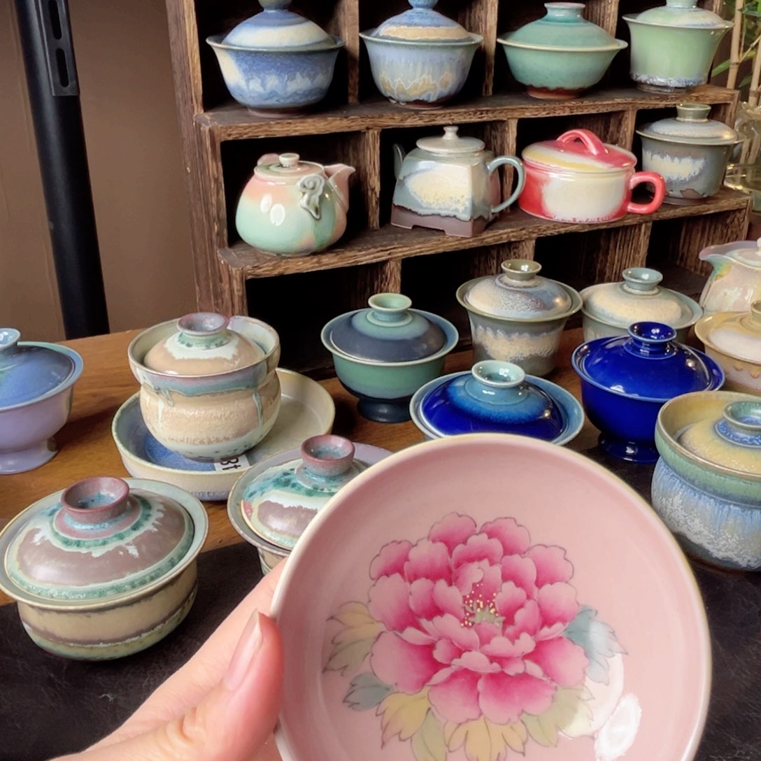 杯景德镇纯手工柴烧茶器