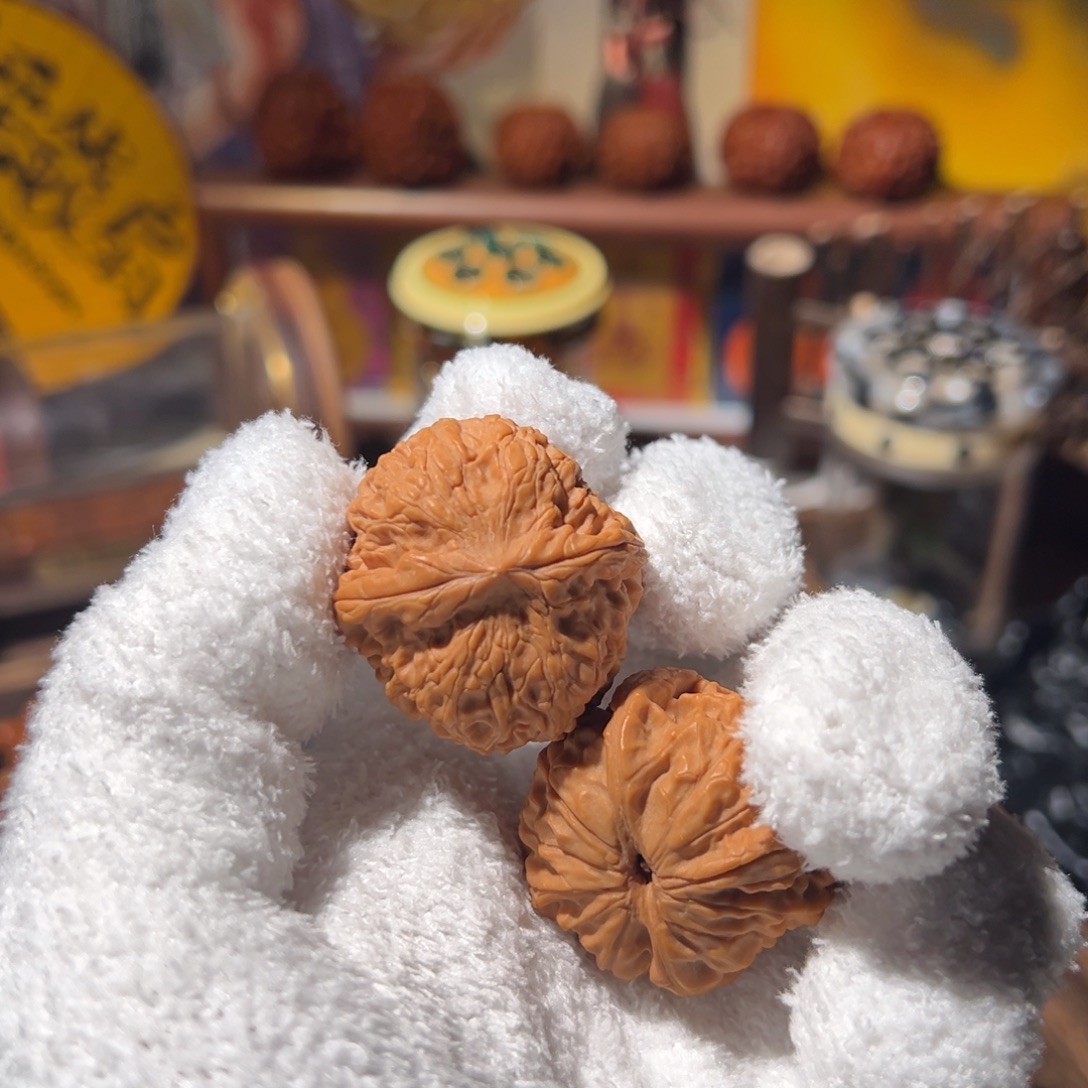 把件文玩核桃龙脉元宝全品34