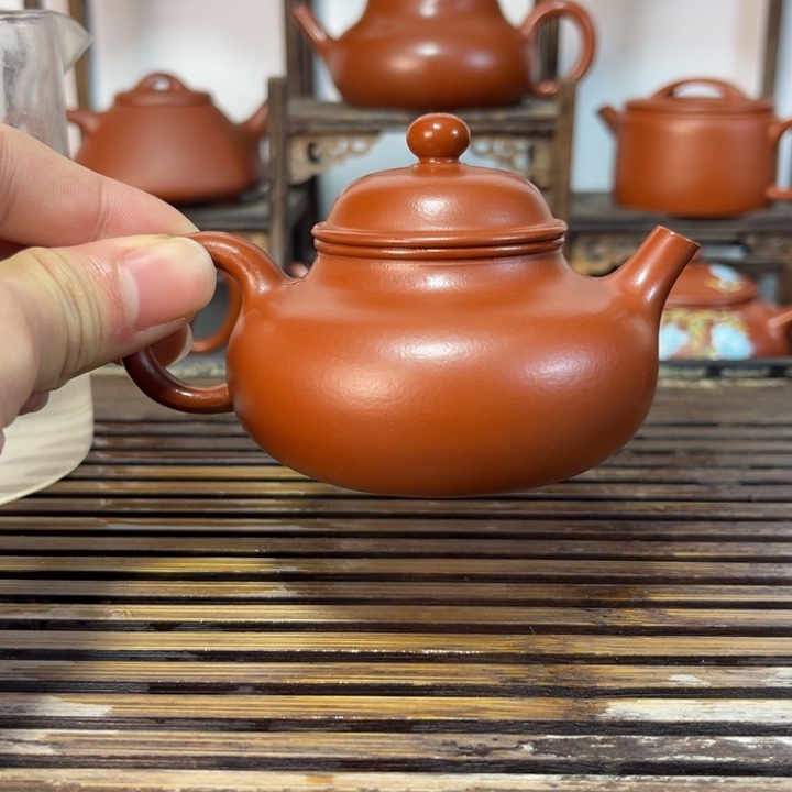 茶壶紫砂原矿紫砂手工制作