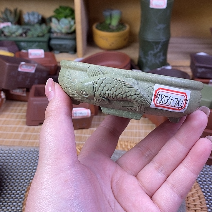 手工艺品琉璃宜兴紫砂精品花盆