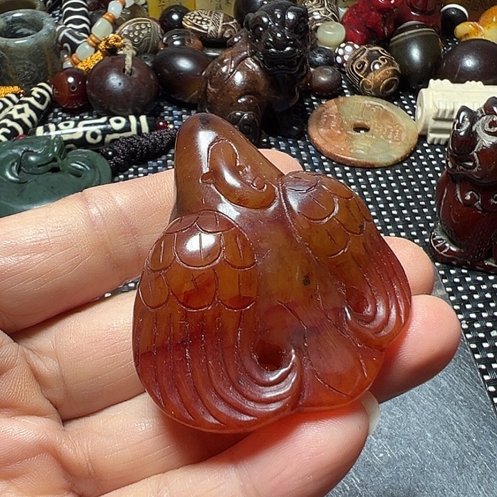 岫岩老玉（透闪石质玉）未镶嵌挂件