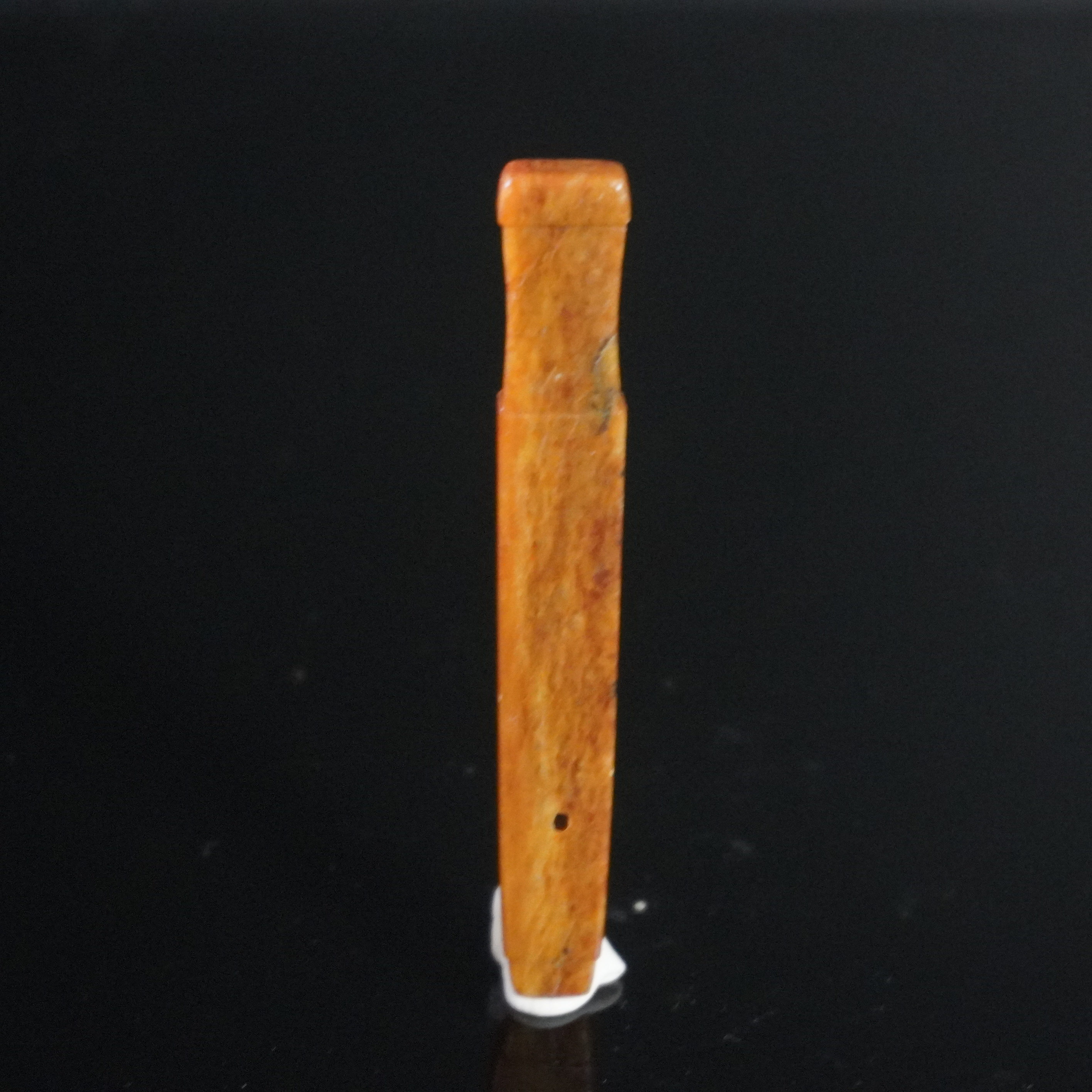 明代和田玉柄形器/HY033875/金玉良缘/槐荫山房