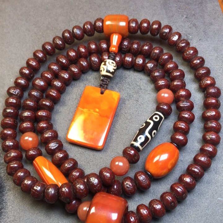 凤眼菩提吊坠凤眼