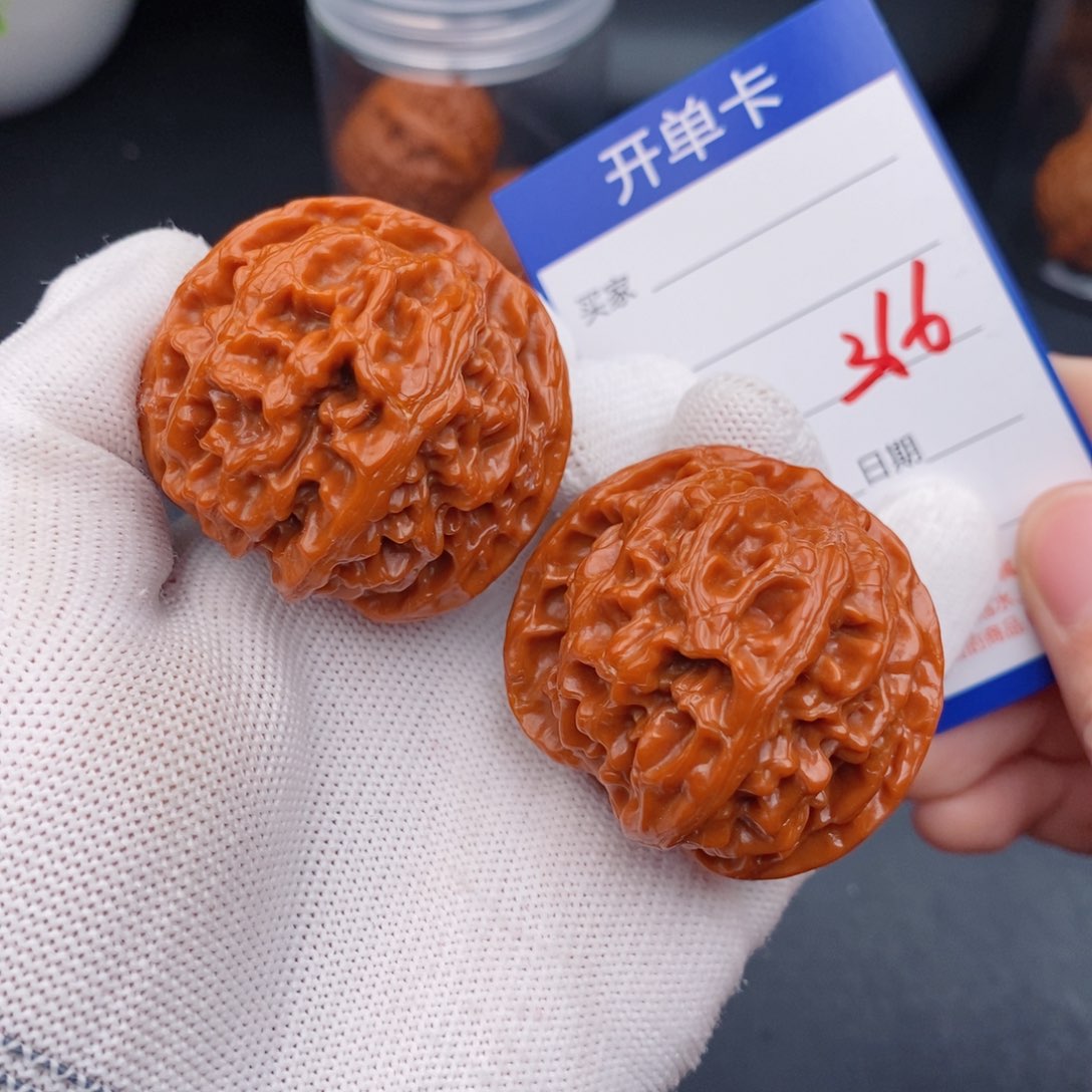 文玩核桃把件43苹果园366