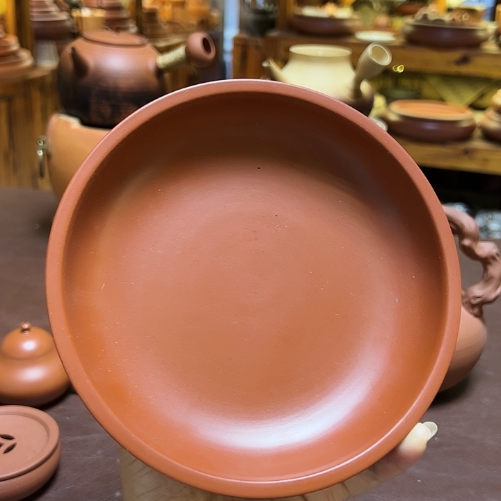 【闪购商品】潮州朱泥壶承大约16cm