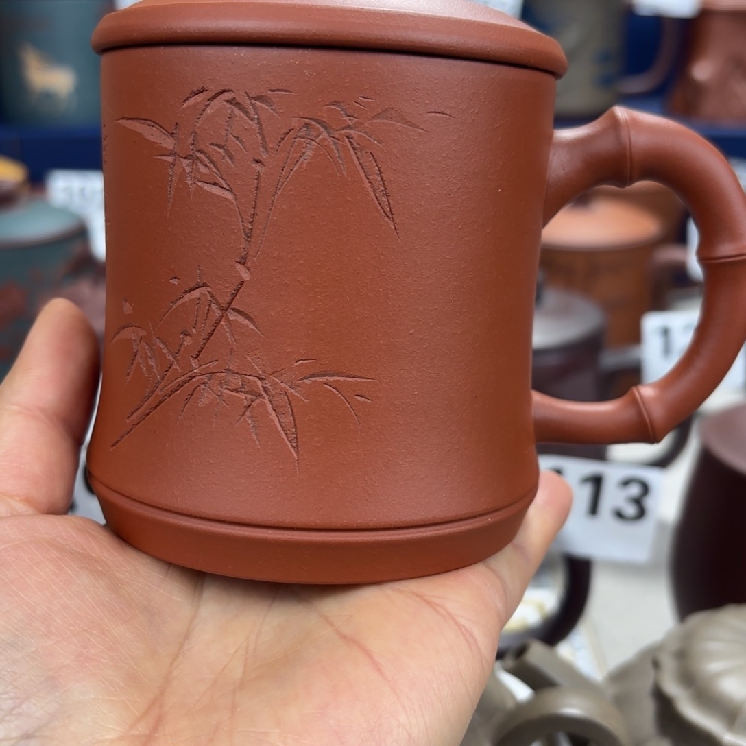 紫砂茶杯紫砂盖杯