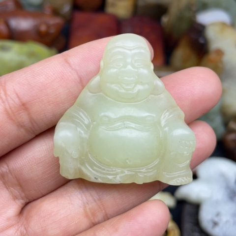 蛇纹石玉未镶嵌颈饰41