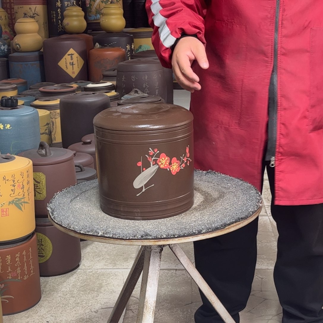 紫砂茶叶罐茶叶罐
