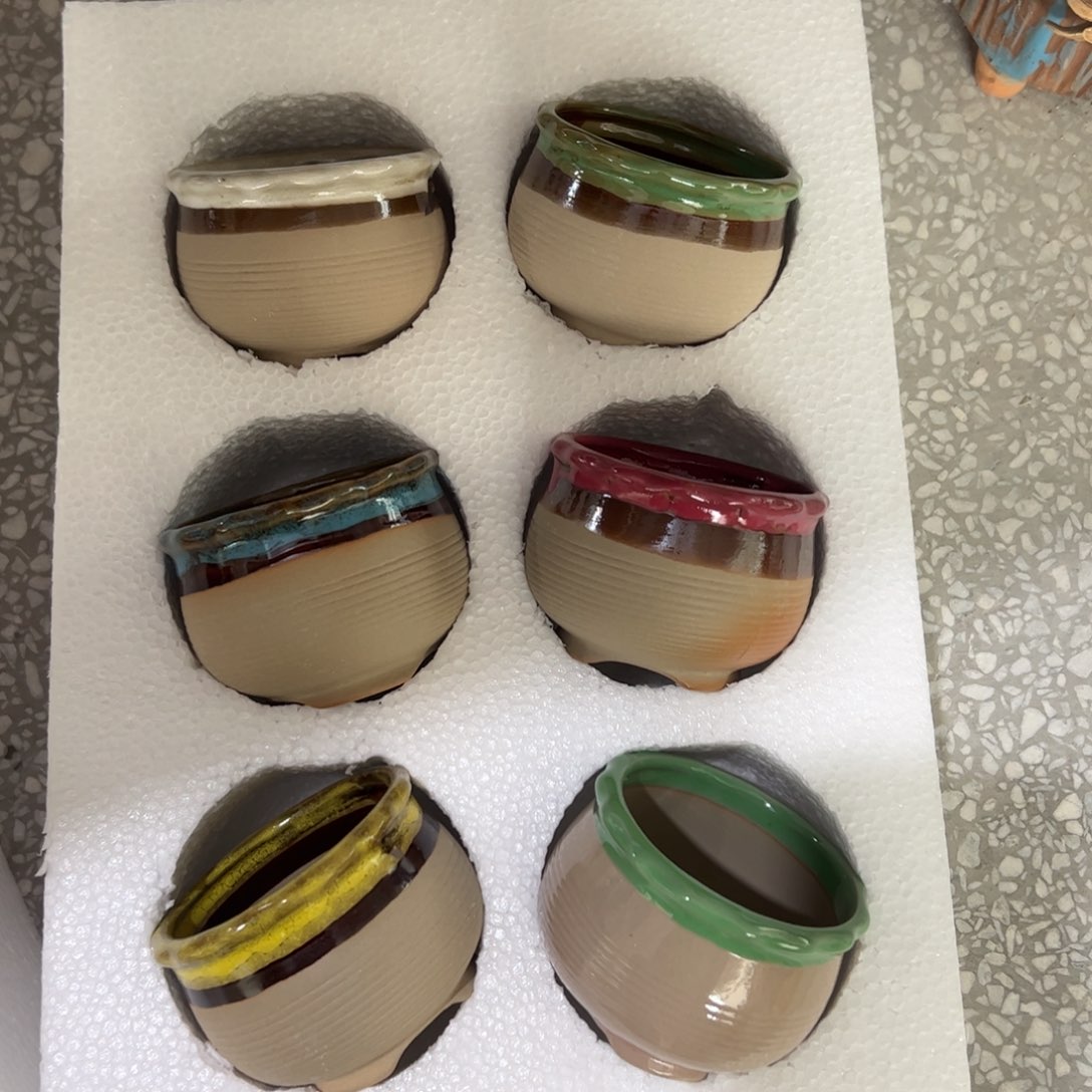 陶瓷多肉小花盆@@1