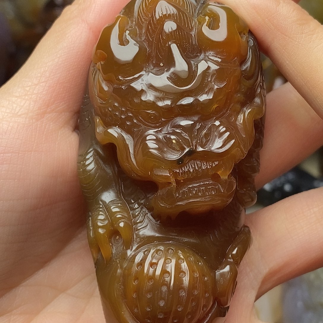 玛瑙/玉髓未镶嵌把件