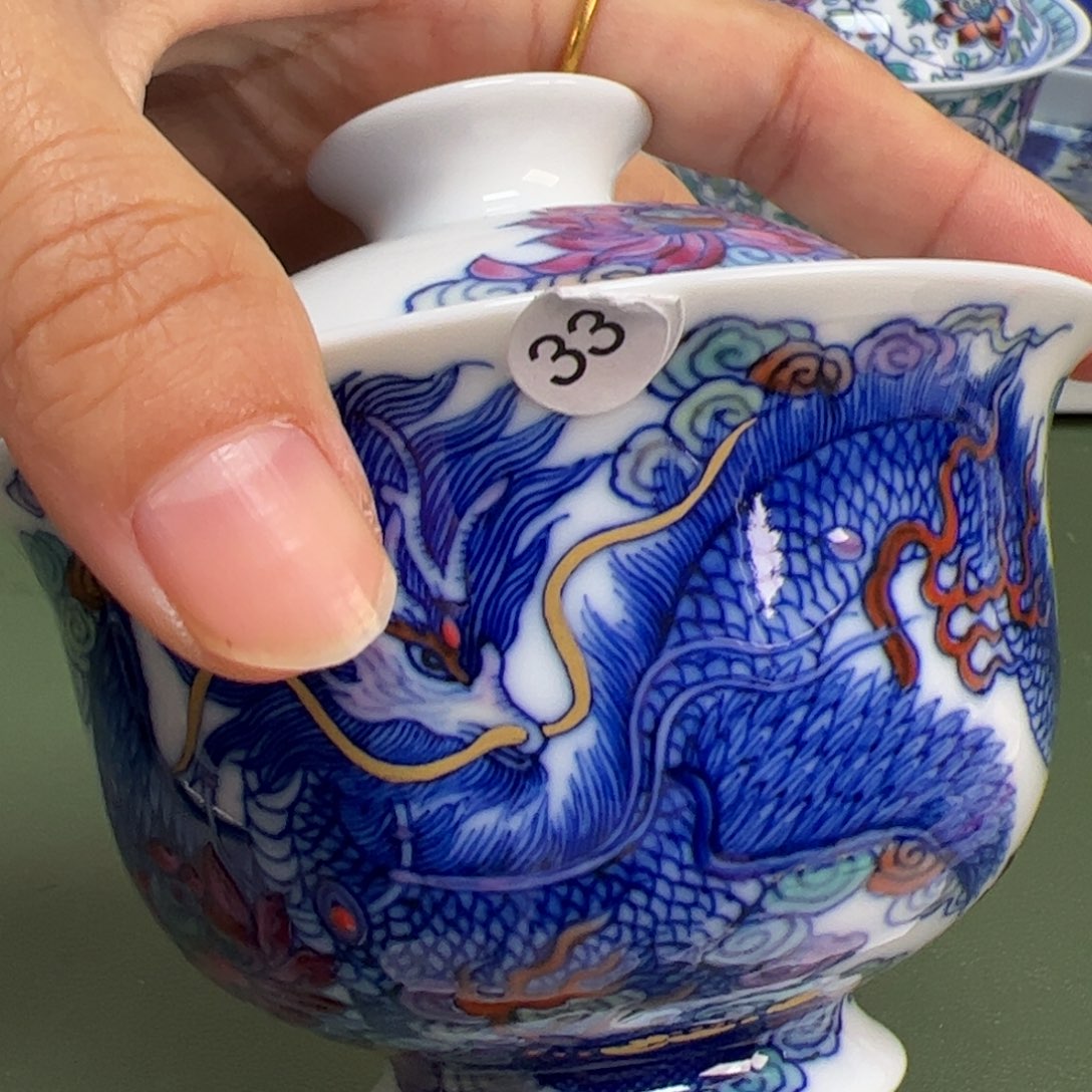 杯景德镇纯手绘茶具33