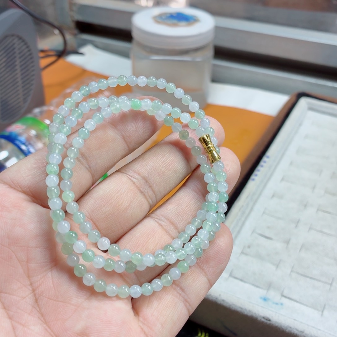 未镶嵌定制翡翠珠子