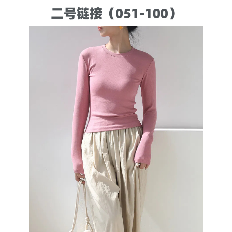 【051号-100号】25年春夏新款上衣女