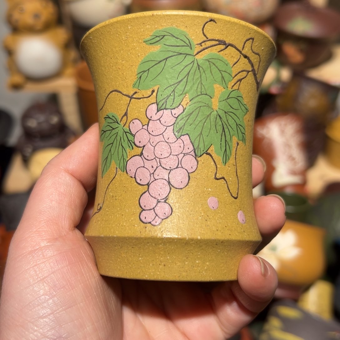 紫砂茶杯宜兴紫砂主人杯