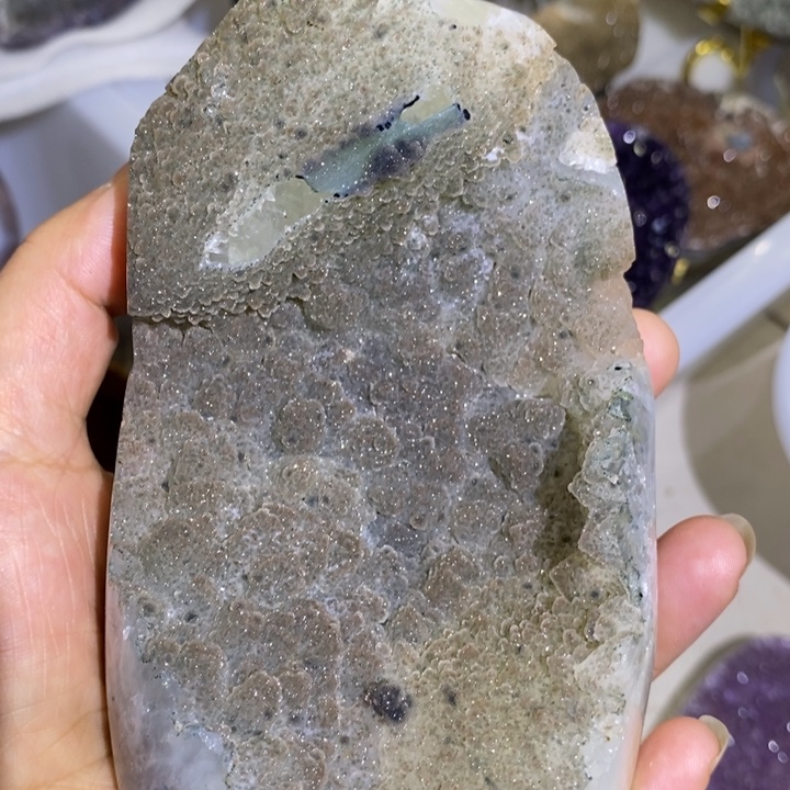 紫晶未镶嵌珠宝半成品