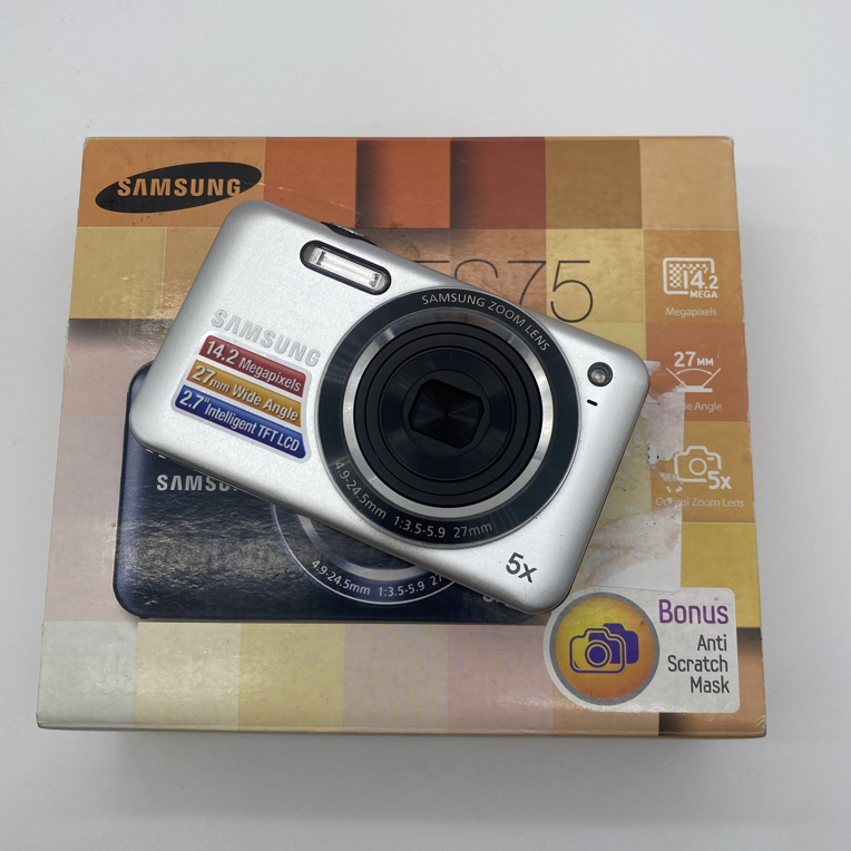 9新 Samsung/三星 ES75 1420w像素5x变焦 美颜人像氛围感 ccd相机