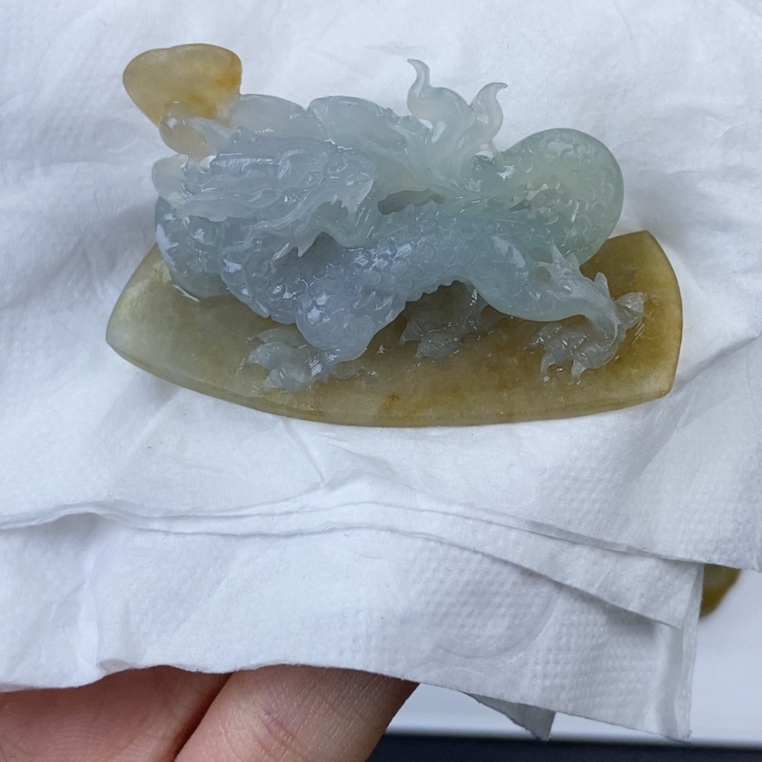 定制翡翠未镶嵌超****.龙