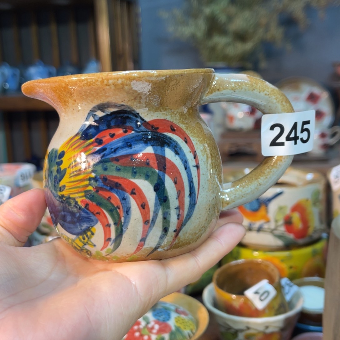 杯素浅陶瓷手工手绘