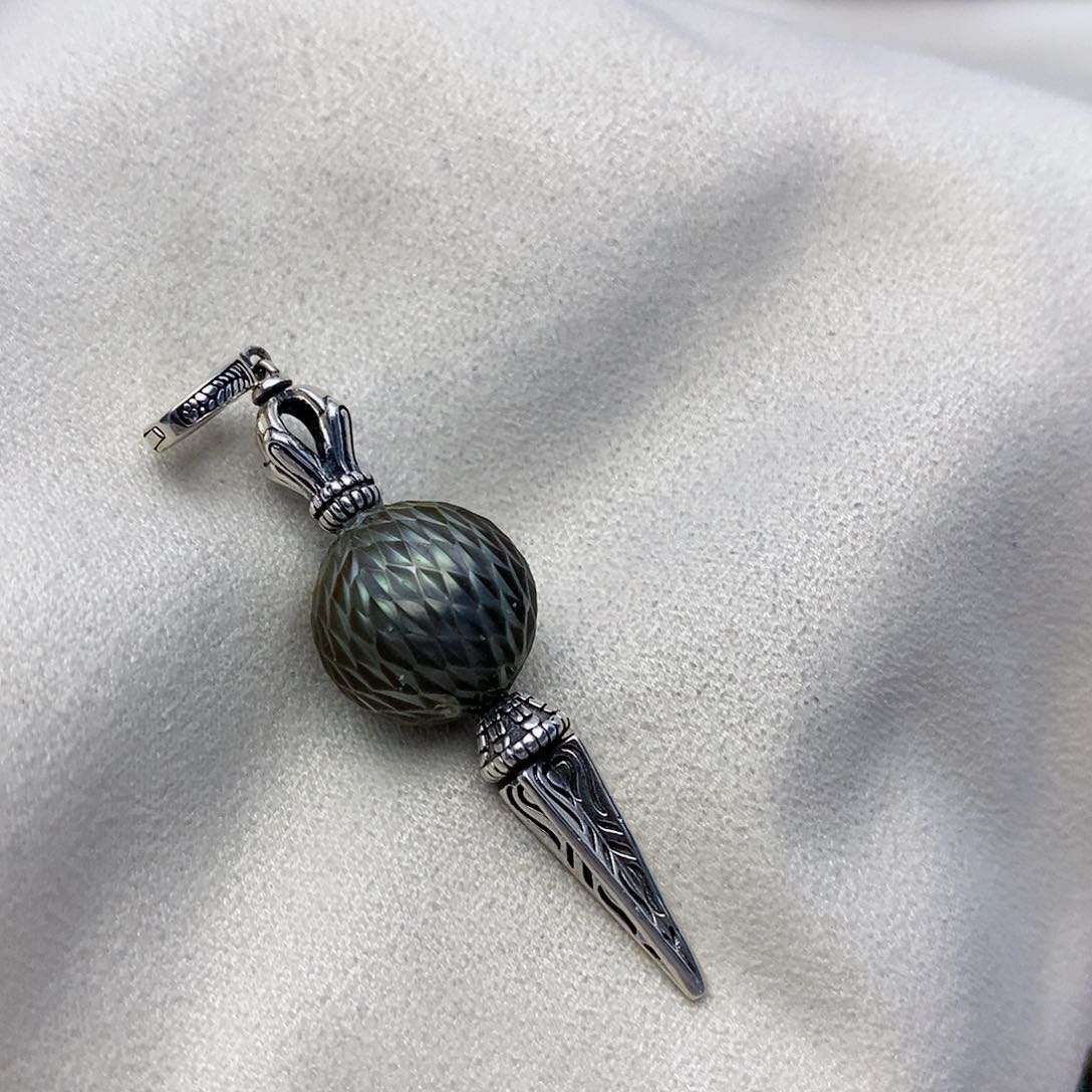 【闪购商品】海水珍珠颈饰银S925镶嵌K****拉66