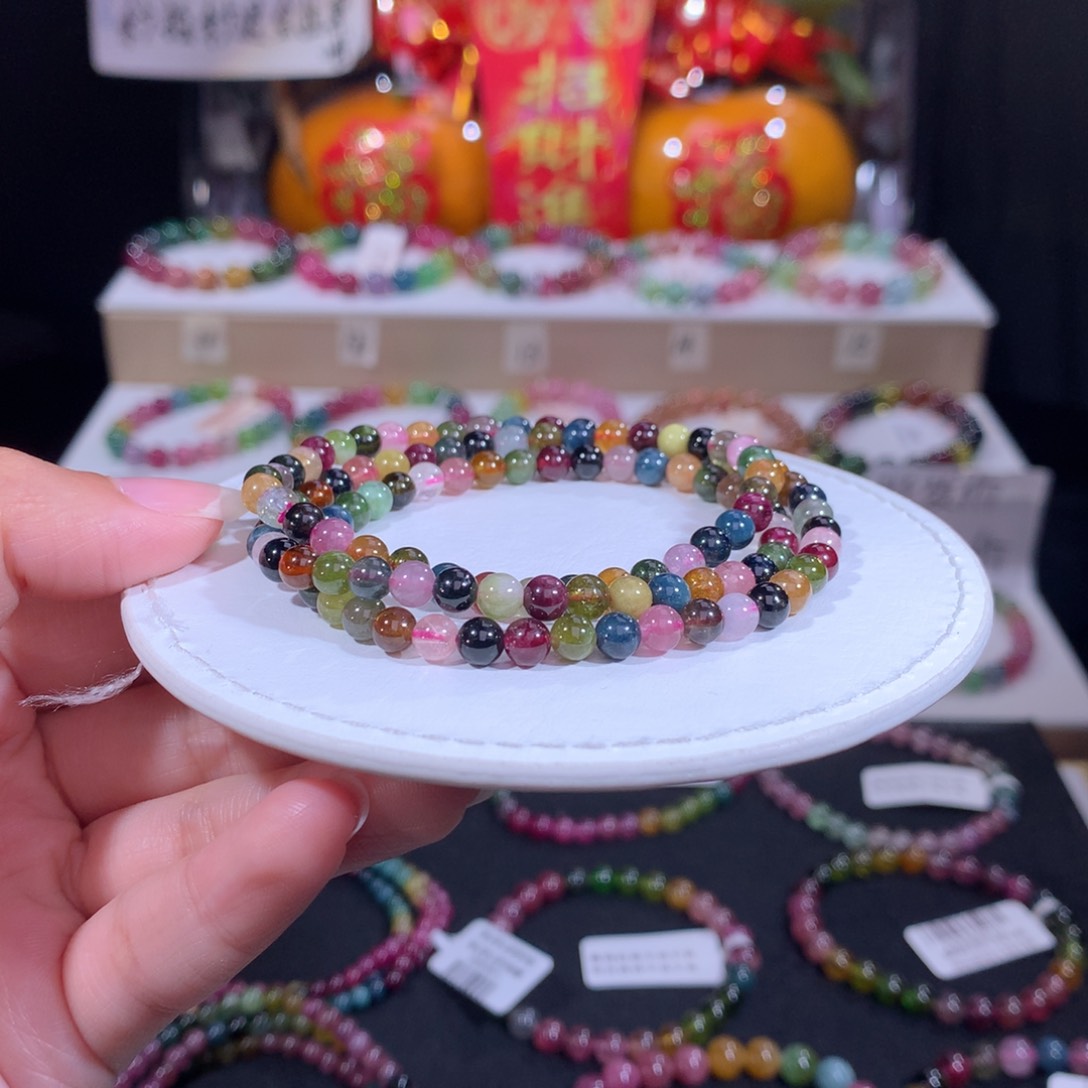 碧玺手链未镶嵌碧玺