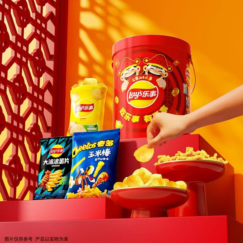 乐事617大礼包薯片全家桶