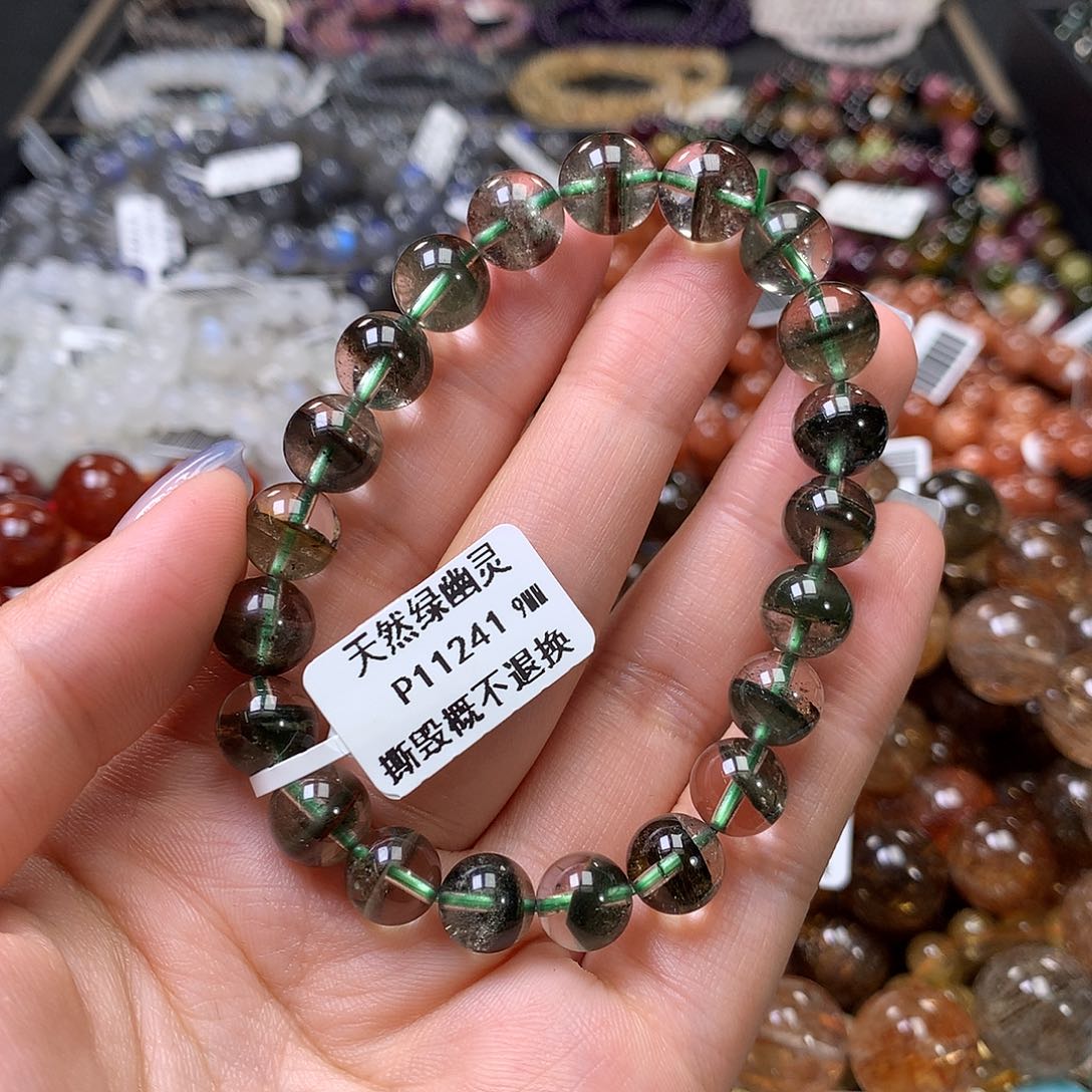 水晶手链未镶嵌，