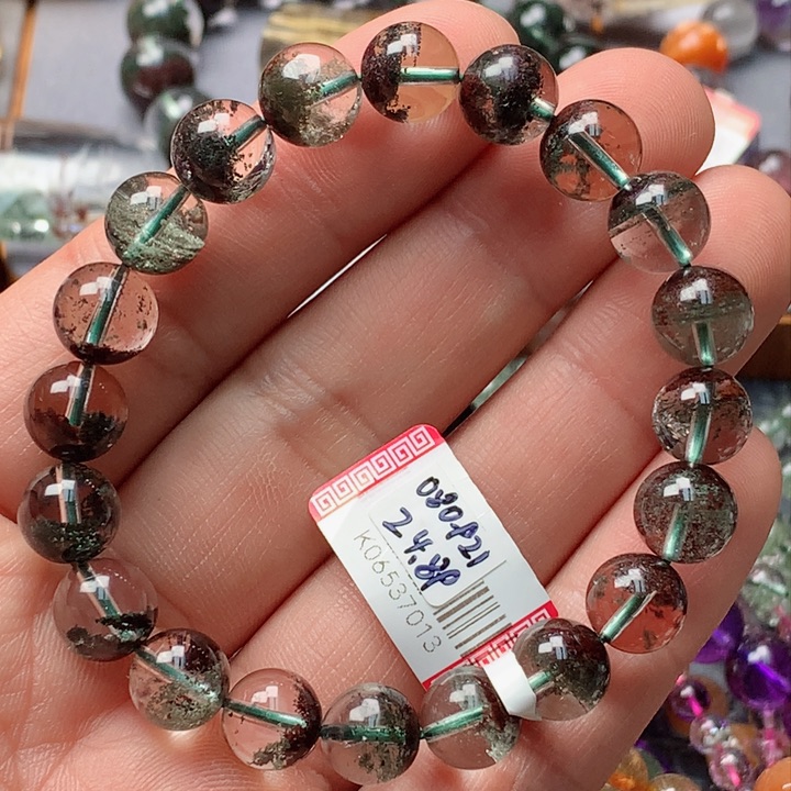 水晶手串未镶嵌天然