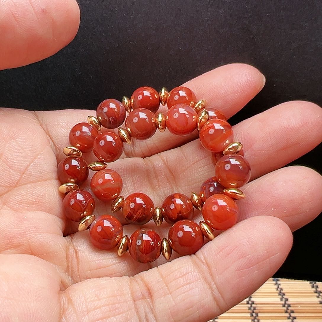 未镶嵌玛瑙/玉髓珠宝半成品