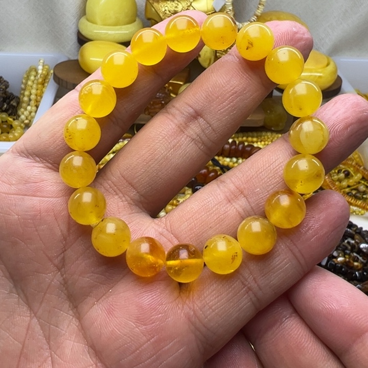 琥珀未镶嵌珠宝奇石