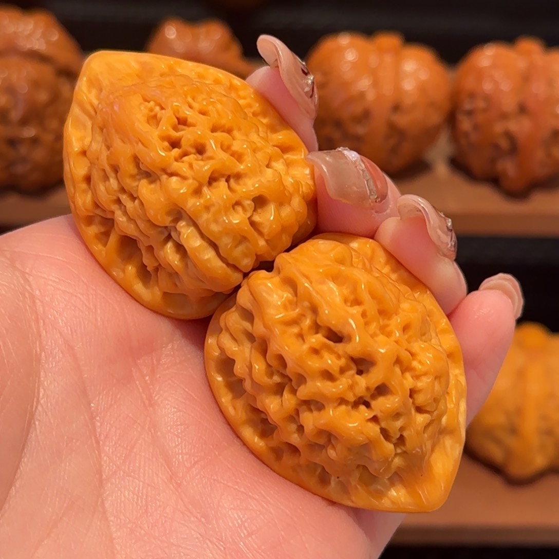 桃核吊坠百**金官帽35 精品310