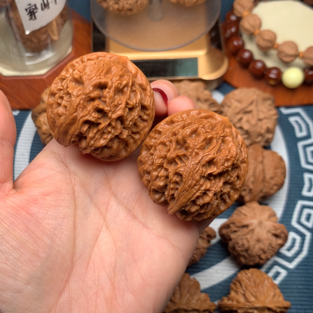 把件文玩核桃水龙纹42（修）