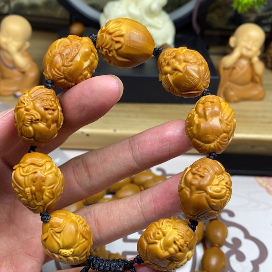 橄榄核手串/手链橄榄核雕工艺手串