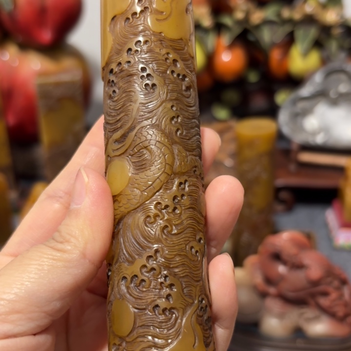 颖***哥印石寿山石手工艺品摆件