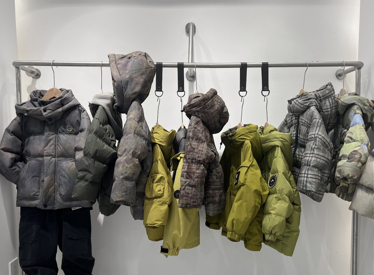 中大童时尚连帽休闲韩版秋冬棉服