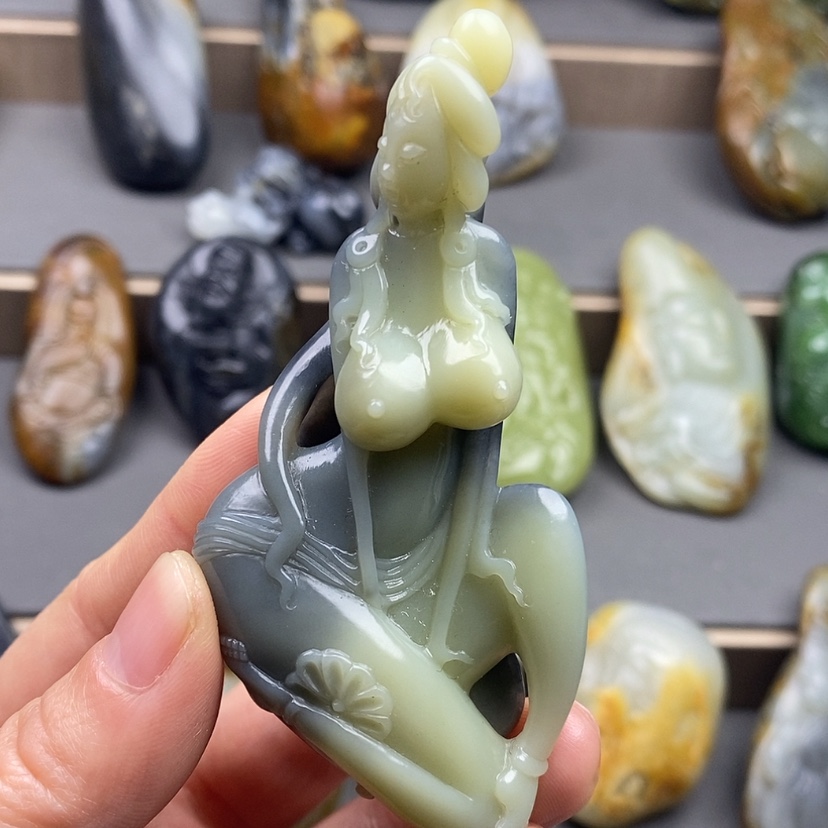 【闪购商品】未镶嵌和田玉把件用****5